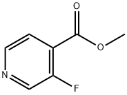 METHYL 3-FLUOROISONICOTINATE Struktur