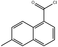 1-Naphthalenecarbonyl chloride, 6-methyl- (9CI) Struktur