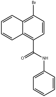 N-Phenyl 4-broMonaphthaMide Struktur