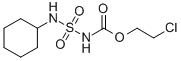 2-Chloroethyl ((cyclohexylamino)sulfonyl)carbamate Struktur