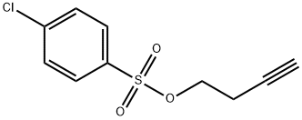 4-CHLOROBENZENSULFONIC BUT-3-YNYL ESTER Struktur