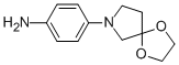 4-(1,4-DIOXA-7-AZASPIRO[4.4]NONAN-7-YL)ANILINE Struktur