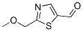 5-Thiazolecarboxaldehyde,  2-(methoxymethyl)- Struktur