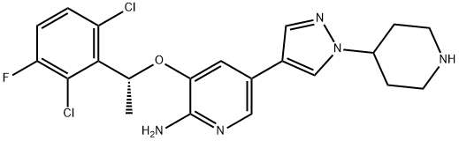 Crizotinib Struktur