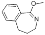 4,5-DIHYDRO-1-METHOXY-3H-BENZO[C]AZEPINE Struktur