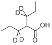 2-(PROPYL-1,1-D2)PENTANOIC-3,3-D2 ACID Struktur