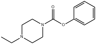 4-ETHYL-PIPERAZINE-1-CARBOXYLIC ACID PHENYL ESTER Struktur