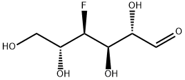 4-DEOXY-4-FLUORO-D-MANNOSE Struktur