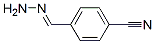 Benzonitrile, 4-(hydrazonomethyl)- (9CI) Struktur