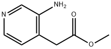 METHYL 2-(3-AMINOPYRIDIN-4-YL)ACETATE Struktur