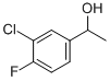 1-(3-CHLORO-4-FLUOROPHENYL)ETHAN-1-OL Struktur