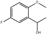 1-(5-FLUORO-2-METHOXYPHENYL)ETHAN-1-OL Struktur