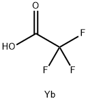 YTTERBIUM TRIFLUOROACETATE Struktur