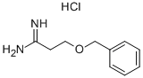 3-Benzyloxy-propionamidine HCl Struktur