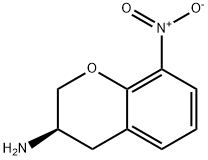 8-NITRO-CHROMAN-3-YLAMINE HYDROCHLORIDE Struktur