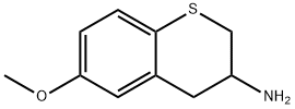 6-METHOXY-THIOCHROMAN-3-YLAMINE Struktur