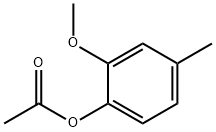 2-methoxy-p-tolyl acetate  Struktur