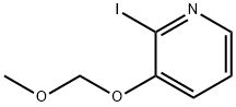 2-iodo-3-(MethoxyMethoxy)pyridine Struktur