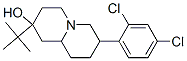 2-tert-butyl-7-(2,4-dichlorophenyl)octahydro-2H-quinolizin-2-ol Struktur