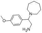 2-AZEPAN-1-YL-2-(4-METHOXY-PHENYL)-ETHYLAMINE Struktur