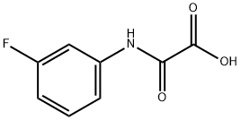 [(3-fluorophenyl)amino](oxo)acetic acid Struktur