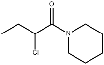 Piperidine, 1-(2-chloro-1-oxobutyl)- (9CI) Struktur