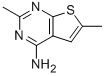 2,6-DIMETHYLTHIENO[2,3-D]PYRIMIDIN-4-AMINE Struktur