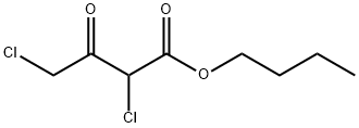 butyl 2,4-dichloro-3-oxobutyrate Struktur