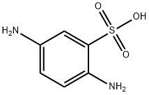 1,4-フェニレンジアミン-2-スルホン酸 化學(xué)構(gòu)造式