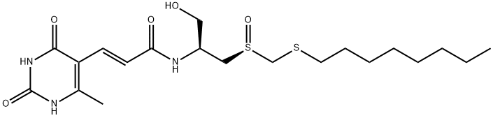 octylsparsomycin Struktur