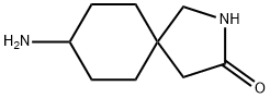 8-aMino-2-Azaspiro[4.5]decan-3-one Struktur