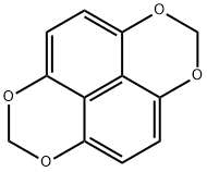 NAPHTHO[1,8-DE:4,5-D'E']BIS[1,3]DIOXIN Struktur