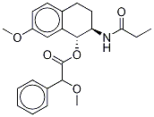 [1R-[1α(R*),2β]]-α-Methoxy-benzeneacetic Acid 1,2,3,4-Tetrahydro-7-Methoxy-2-[(1-oxopropyl)aMino]-1-naphthalenyl Ester Struktur