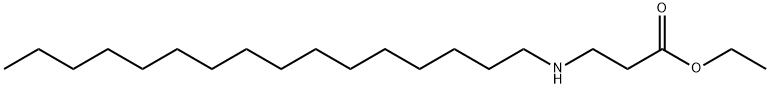 Ethyl 3-(hexadecylamino)propanoate Struktur