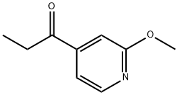 2-METHOXY-4-PROPIONYLPYRIDINE Struktur