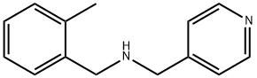 (2-METHYLBENZYL)(4-PYRIDINYLMETHYL)AMINE HYDROCHLORIDE Struktur