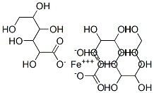 iron(+3) cation, 2,3,4,5,6-pentahydroxyhexanoate Struktur