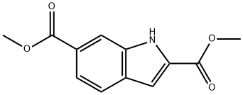 Dimethyl indole-2,6-dicarboxylate Struktur