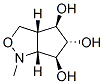 1H-Cyclopentcisoxazole-4,5,6-triol, hexahydro-1-methyl-, 3aR-(3a.alpha.,4.alpha.,5.beta.,6.alpha.,6a.alpha.)- Struktur