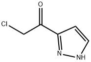 Ethanone, 2-chloro-1-(1H-pyrazol-3-yl)- (9CI) Struktur