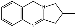 1,2,3,9-TETRAHYDRO-2-METHYL-PYRROLO[2,1-B]QUINAZOLINE Struktur