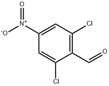 3,5-Dichloro-4-formylnitrobenzene Struktur