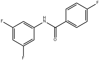 N-(3,5-Difluorophenyl)-4-fluorobenzaMide, 97% Struktur