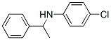 Benzenemethanamine, N-(4-chlorophenyl)-a-methyl-, (-)- Struktur