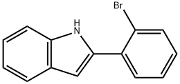 2-(2-BROMOPHENYL)-1H-INDOLE Struktur