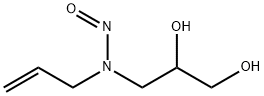 N-nitrosoallyl-2,3-dihydroxypropylamine Struktur