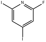 2,4-Diiodo-6-fluoropyridine Struktur