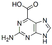 9H-Purine-6-carboxylic  acid,  2-amino- Struktur