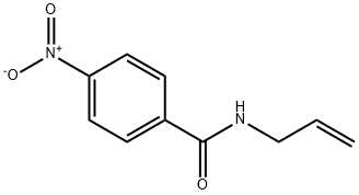 N-Allyl-4-nitrobenzamide Struktur