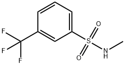 N-methyl-3-(trifluoromethyl)benzenesulfonamide Struktur